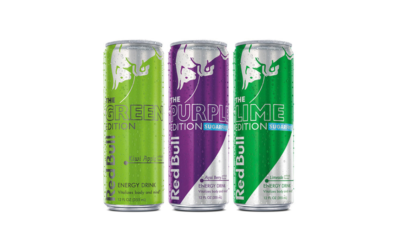 Red Bull gives you wings with two new sugarfree editions