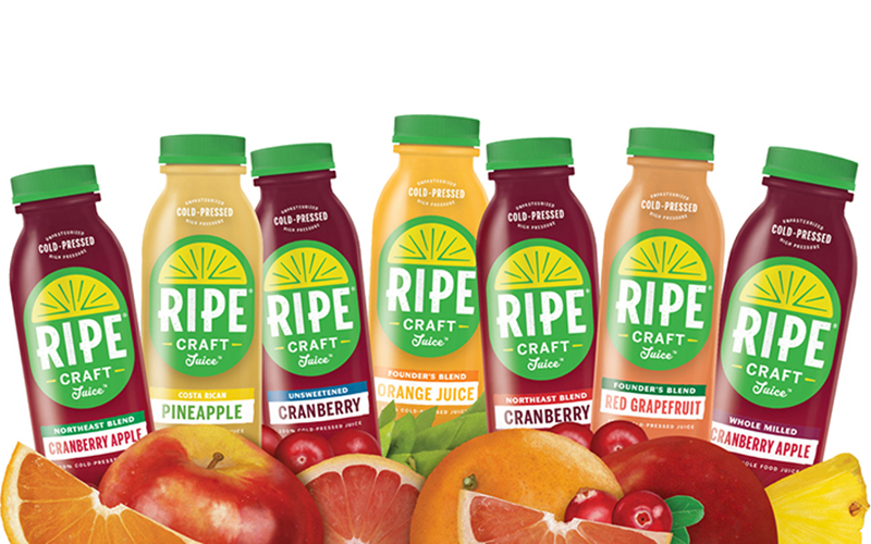 Resolve to drink fresh with RIPE Craft JuiceTM
