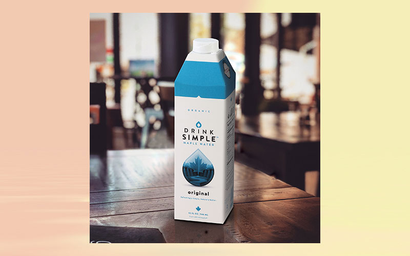 Drink Simple™ maple water provides plant-based Hydration