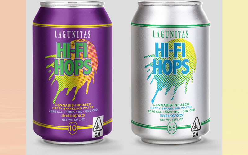 LAGUNITAS sparks excitement with the first-ever THC, IPA-inspired sparkling water