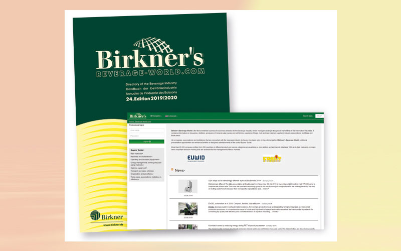 New: Birkner’s Beverage World.Com 2019/2020 24th Edition