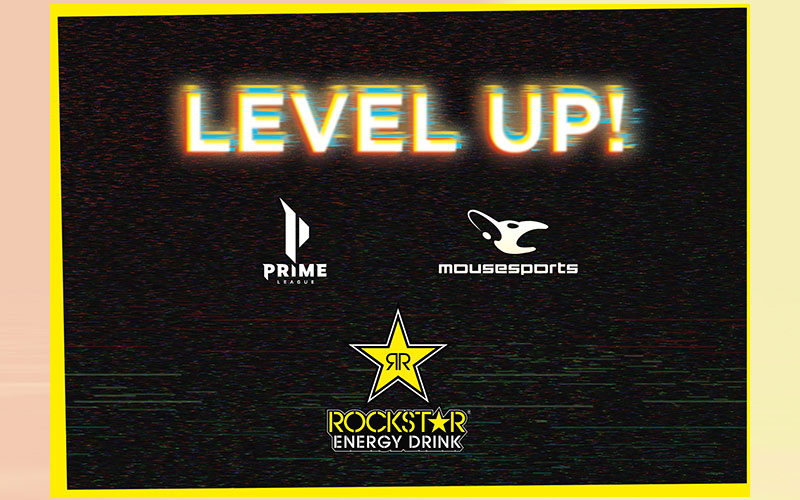 Level up with Rockstar Energy!