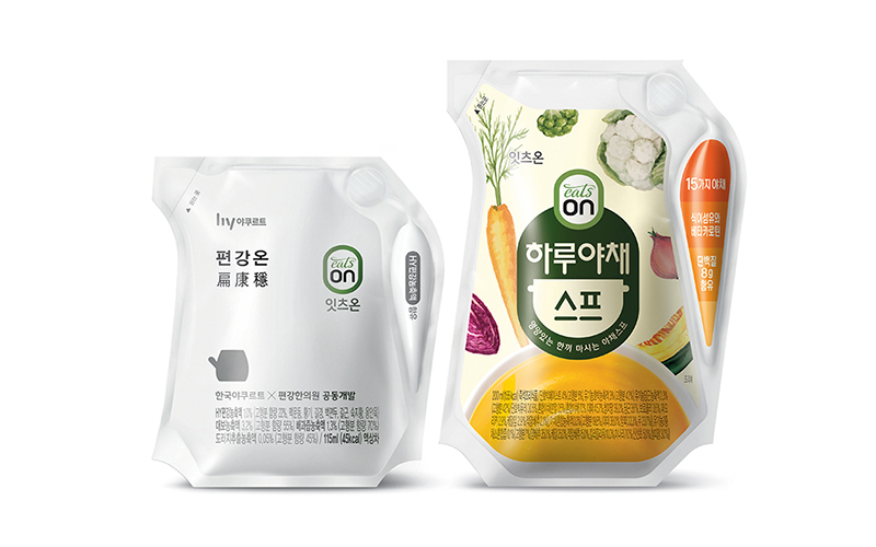 Yakult Korea’s first aseptic beverage - launched in Ecolean