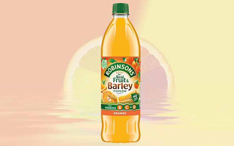 Robinsons targets growing health and wellness trends with Fruit & Barley added vitamins range