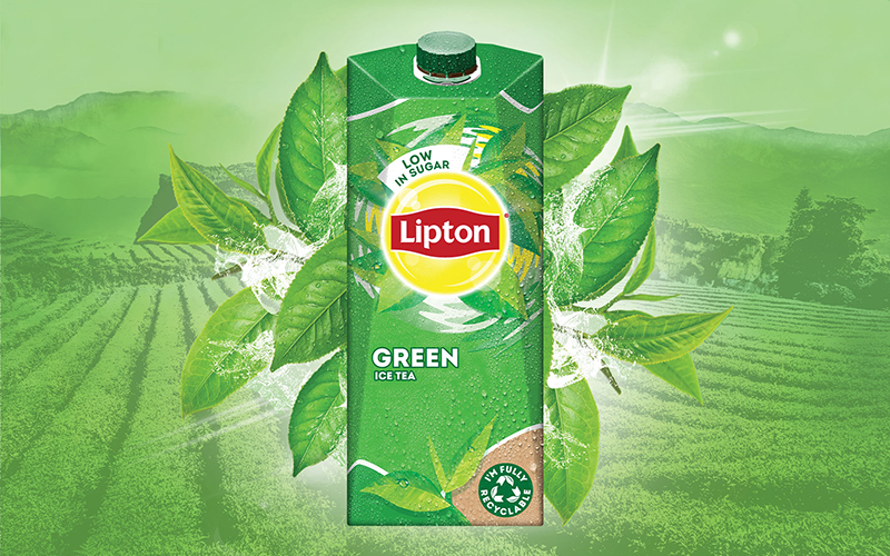 Netherlands: Lipton Ice Tea switches to SIG carton packs with SIGNATURE FULL BARRIER packaging material