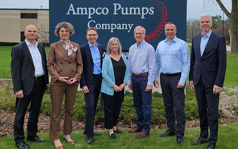 Krones expands its capabilities in process technology with the acquisition of US company Ampco Pumps