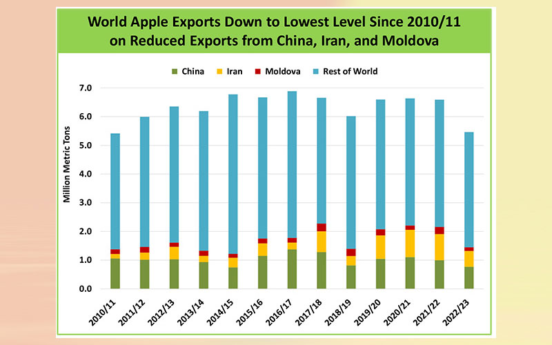 Fresh apples, grapes, and pears: World markets and trade