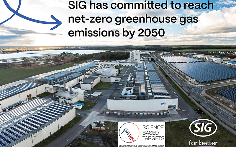 SIG’s path to Net-Zero approved by the Science Based Targets initiative (SBTi)