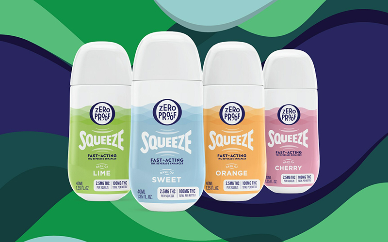 Curaleaf expands brand portfolio with launch of Zero Proof<sup>™</sup> cannabis-infused drinkables