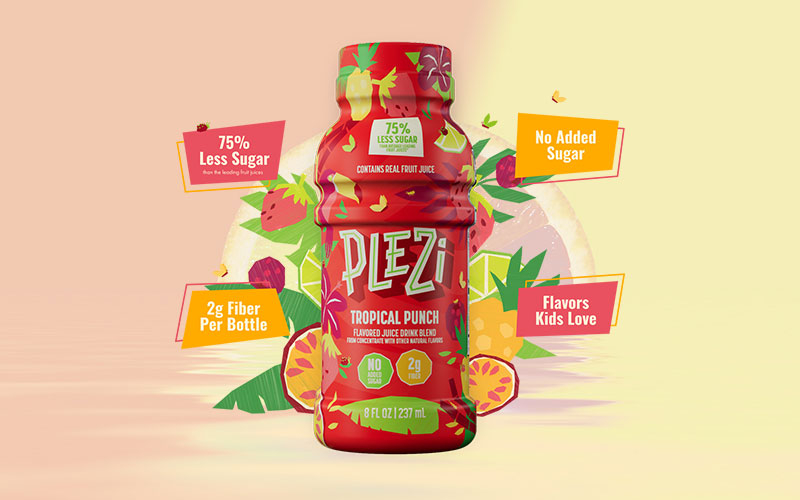 PLEZI Nutrition launches PLEZI FIZZ to take on sodas and sugary drinks