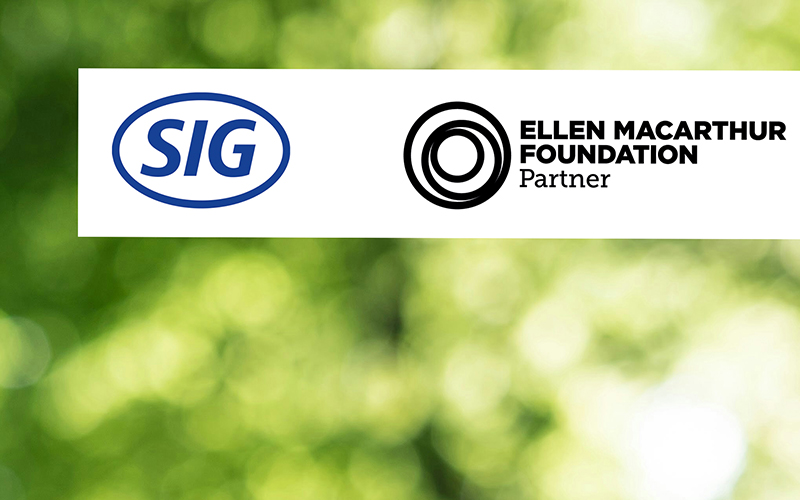 SIG partners with Ellen MacArthur Foundation to accelerate circular economy for packaging