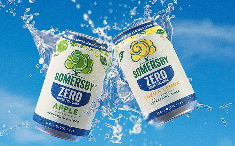 Somersby Zero launches in Germany – the first cider with zero alcohol, sugar and calories