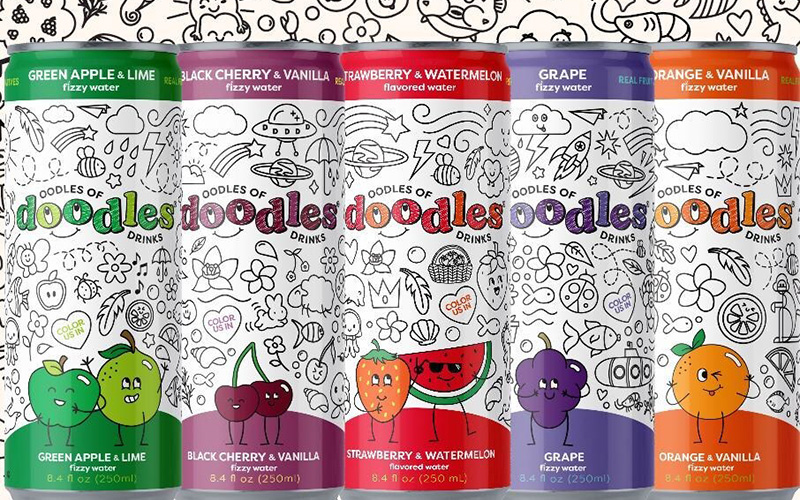 A splash of fun and flavour for little sippers: Oodles of Doodles announces official debut in the United States