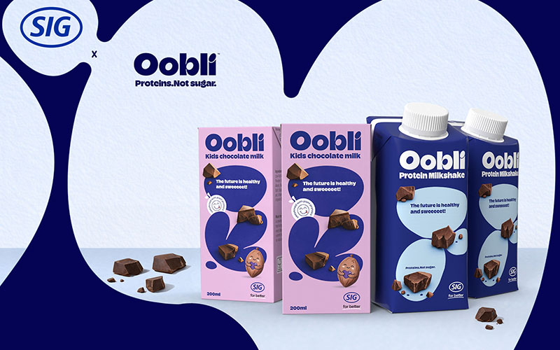 SIG and Oobli announce strategic partnership to advance protein-sweetened beverages in aseptic packaging solutions