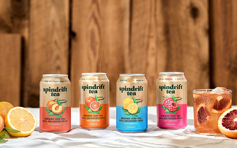Spindrift enters iced tea - reimagining the category with real brewed tea and real squeezed fruit