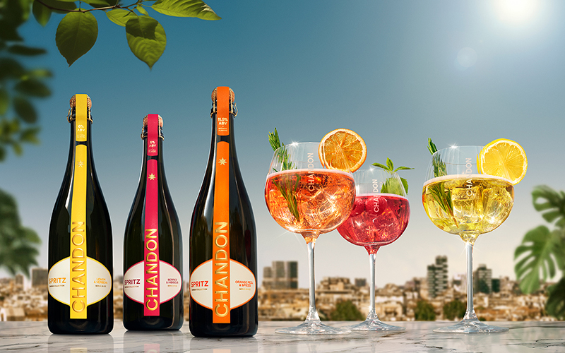 CHANDON unveils a new ready-to-serve Spritz collection