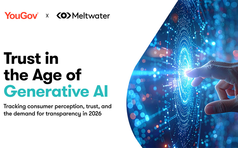 Meltwater and YouGov release global report on consumer perception of generative AI