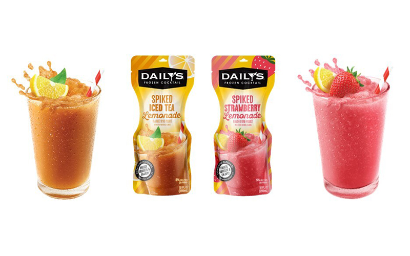 Daily's Cocktails turns up the chill with new frozen Spiked Strawberry Lemonade and Spiked Iced Tea Lemonade