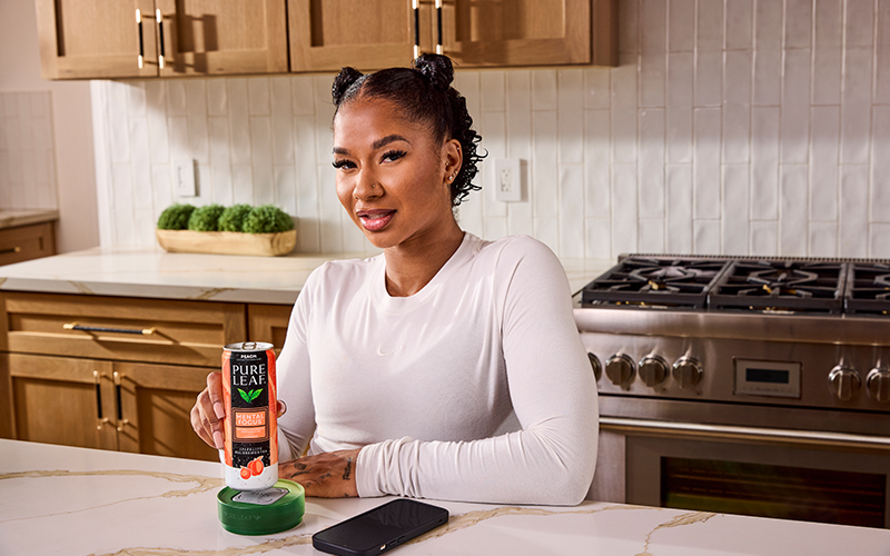New Pure Leaf Mental Focus iced tea: Introducing the brand’s first functional iced tea line with Olympic gold medalist Jordan Chiles