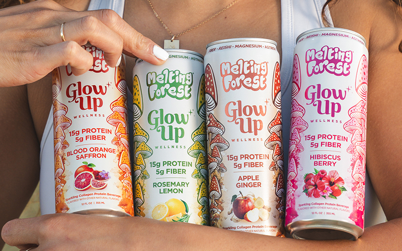 Melting Forest launches Glow Up Functional Protein Drink exclusively at Sprouts Farmers Market in the US