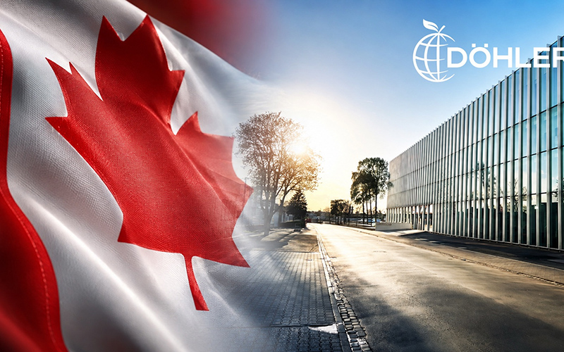 Döhler Group expands its North American presence with the opening of Döhler Canada